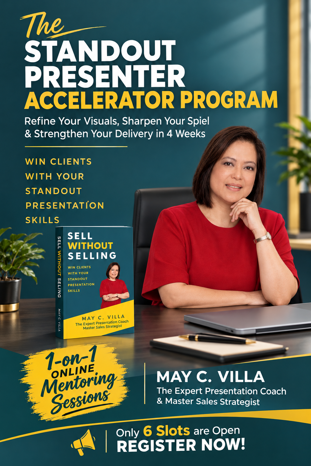 Standout Presenter Accelerator poster
